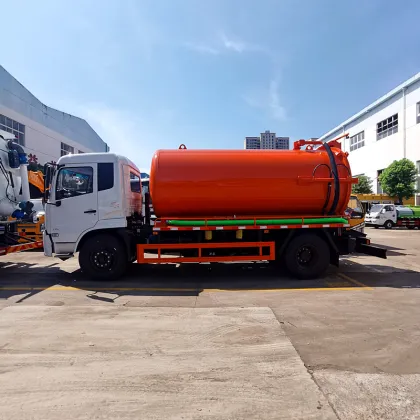 Dongfeng 10m3 Toilet Sucker Truck