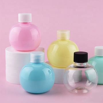 In Stock 120ml Ball Juice Cosmetic Pet Plastic Bottle Screw Cap" could be shortened to "120ml Pet Plastic Bottle - In Stock". However, for a search engine title, you might want something more descriptive and engaging. How about:

"120ml PET Plastic Bottle