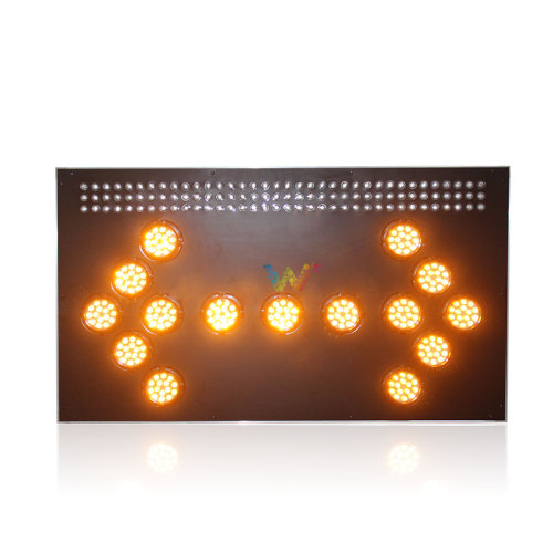 Amber Flash led arrow sign board traffic light