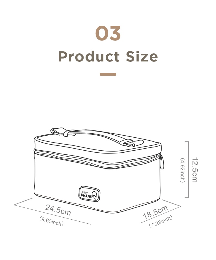 Insulated Cooler Bag For Storage