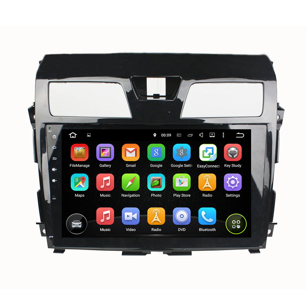 Nissan Tenna GPS navigation system Android 7.1