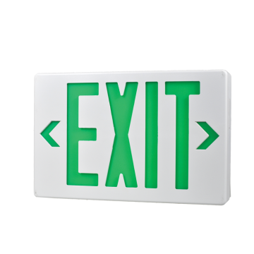 Innovative easy installation panic exit sign with arrow