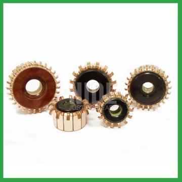 Mechanical commutator of electric motor parts