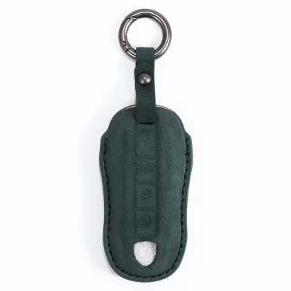 Leather Car Key Bag - Auto Key Holder & Remote Case