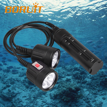 DIV20 Creel XML U4 3000 Lumen High Power LED Diving Flashlight