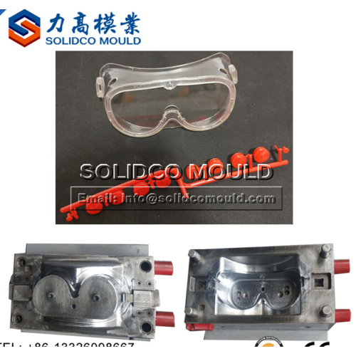 Plastic hot-selling custom Injection safety glasses Mould