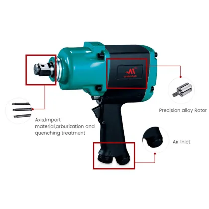 High Torque Air Impact Pneumatic Wrench