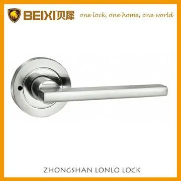 Zinc reversible entry privacy passage lever lock door lock handle