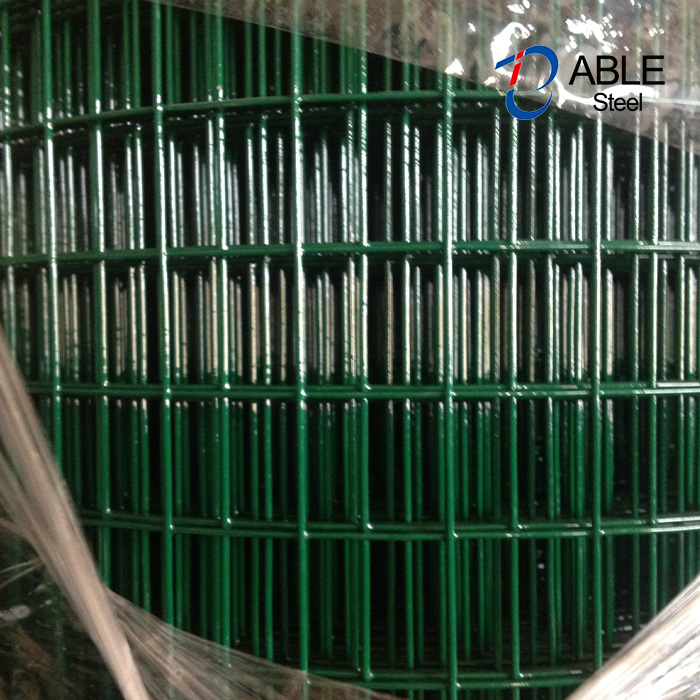 Green PVC Coated Welded Hardware Cloth For Poultry