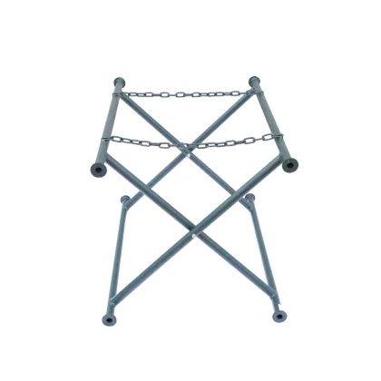 Iron Ladder Tower Building Scaffolding Lift Foldable Light Scaffold Stand
