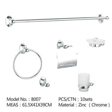 Chrome Plated Zinc Wall Mounted Bathroom Accessories