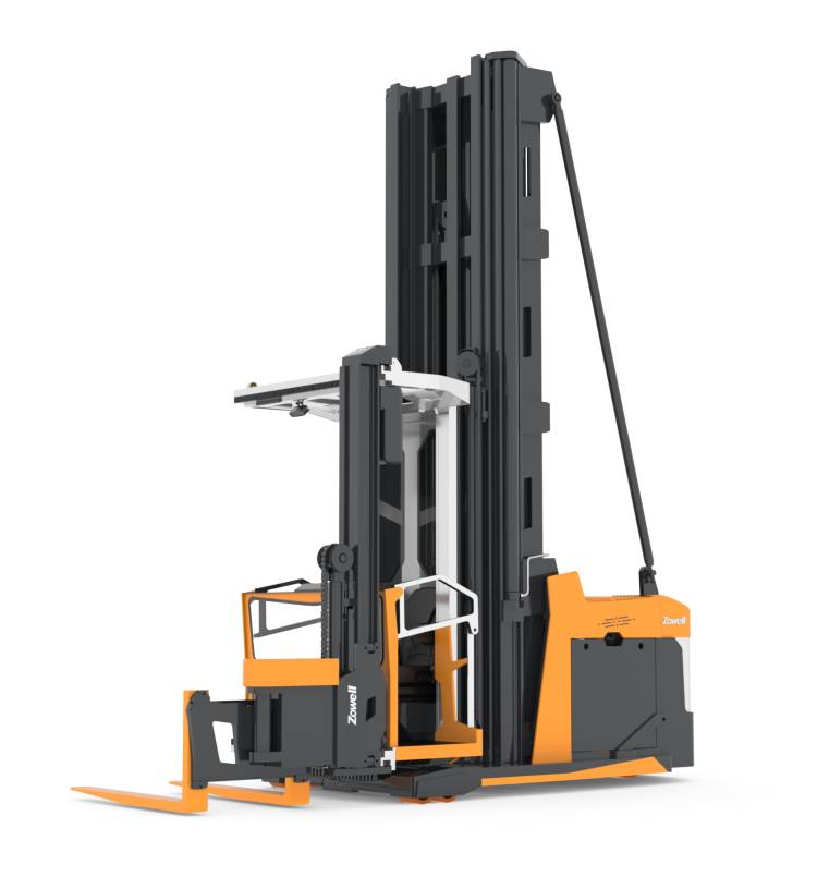 1.6T Three Way Vna man down Forklift Truck