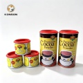 Latas de lata para fermento em pó de qualidade alimentar e latas de metal em pó de cacau com vedação hermética