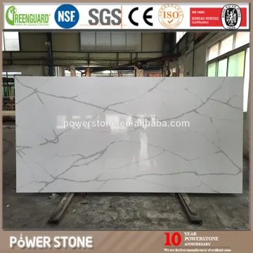 2015 New Calacatta Quartz Stone Quartz Slab