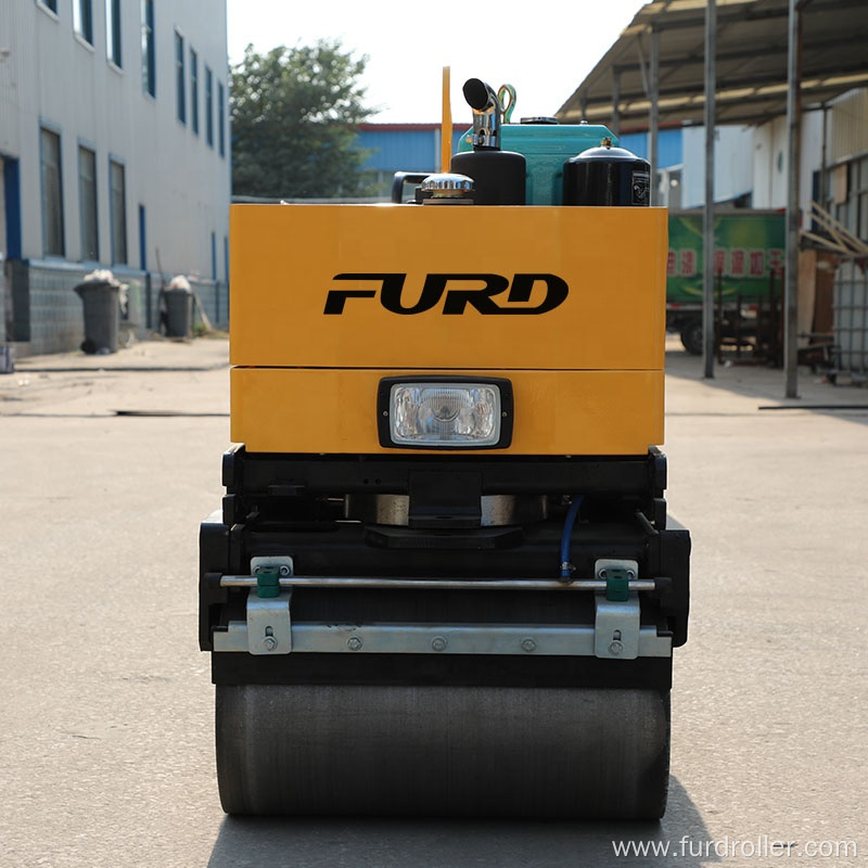 FURD hydraulic walking behind road roller vibratory for sale FYL-800CS