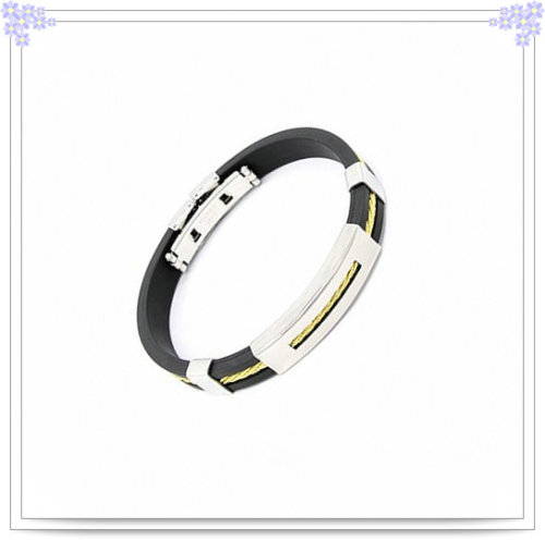 Rubber Bracelet Silicone Wristband for Rubber Bracelet (HR3348)