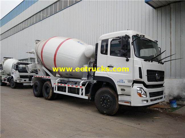 10 Wheeler 8000L Beton Mixing Trucks