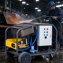 High Flow 500 Bar Cleaning Machine