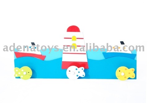 Color boat&wooden craft CB001
