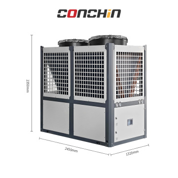 צ'ילר מקורר אוויר ללא מיכל 150kW Copeland Dual Fan