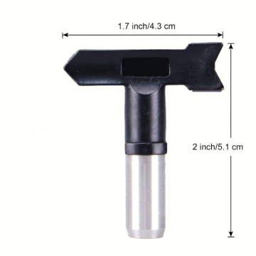 Factory Direct Sales Airless Spray Nozzle Black Tip for Power Airless Spray Gun