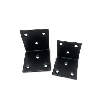 Support en métal d'angle incliné en acier inoxydable support L Support