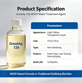 Greatap 126 Polyquaternium Algaecide 60% for Water Treatment