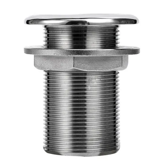 316 Stainless Steel Hardware Marine Thru Hull Outlet Fitting for Boats