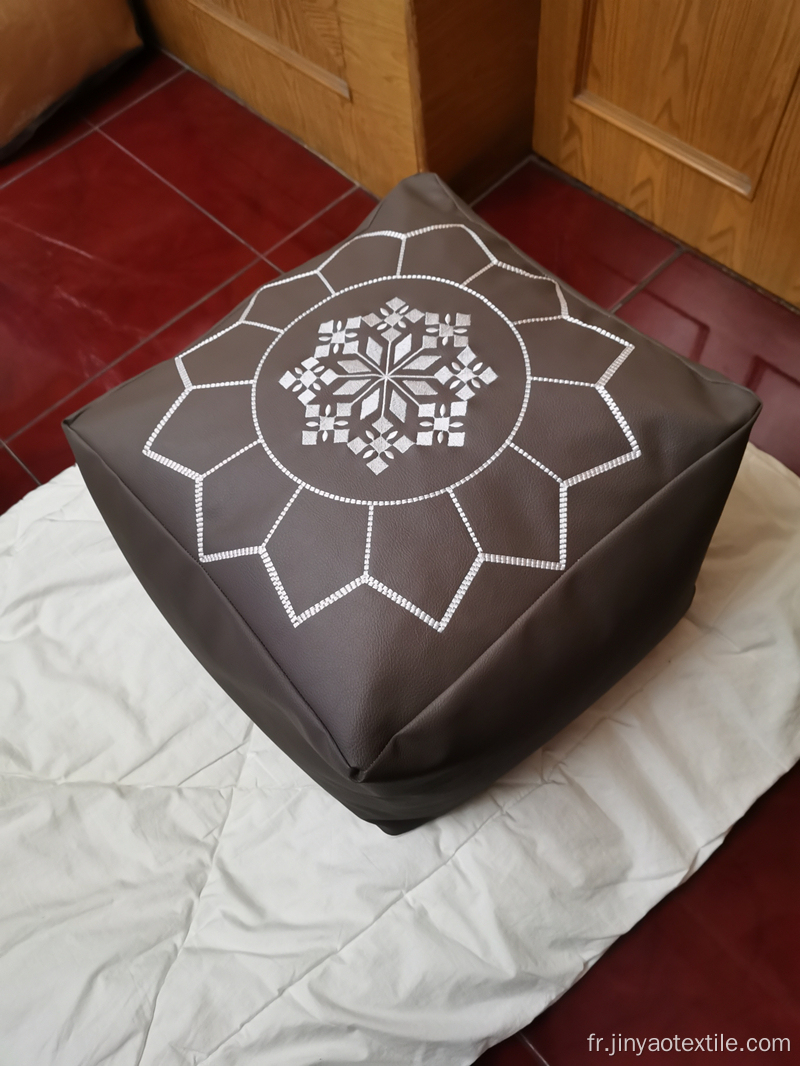 Coussin en similicuir de tissu de la meilleure qualité