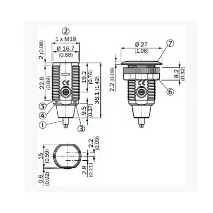 SICK Photoelectric Switch GRTE18S-N1137 - Hot Sale