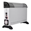 Calentador de convector pequeño y eficiente con turbo y temporizador
