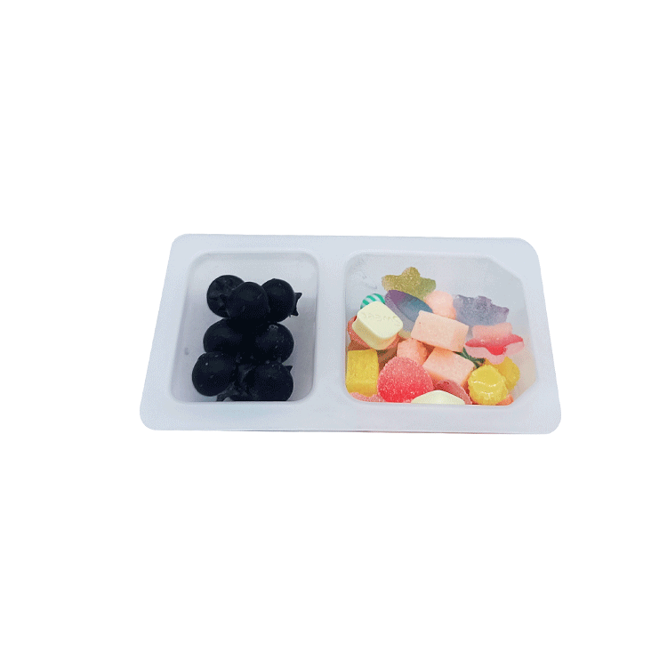 PP Small Food Sauce Plastic Tray Blister Container