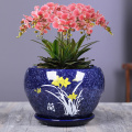 Indoor Decorative Large Round Succulent Ceramic Planters