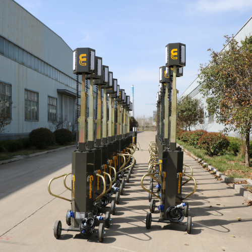 Led Indication Light Towers High mast 350 w LED mobile light tower Factory