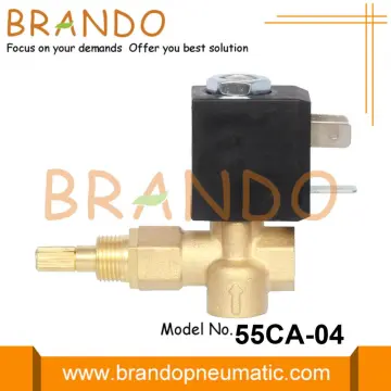 Adjustable Flow Natural Gas Solenoid Valve 24VDC 220VAC