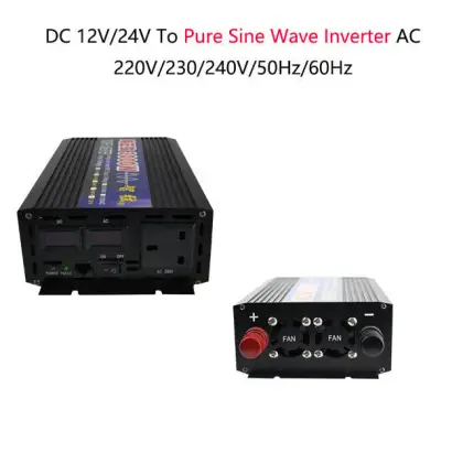 Solis Pure Sine Inverter 3000W - 12V to 220V Off-Grid Solar Converter