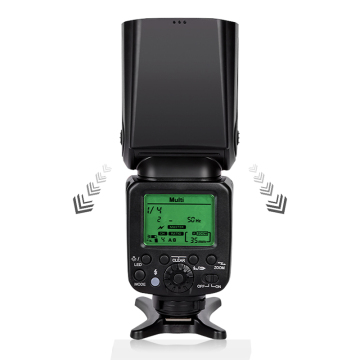Triopo Pro Universal Camera Flash untuk Nikon D800 Speedlight
