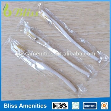 2015 latest N39 Good quality hotel disposable toothbrush with toothpaste in one super cheap disposable travel kit