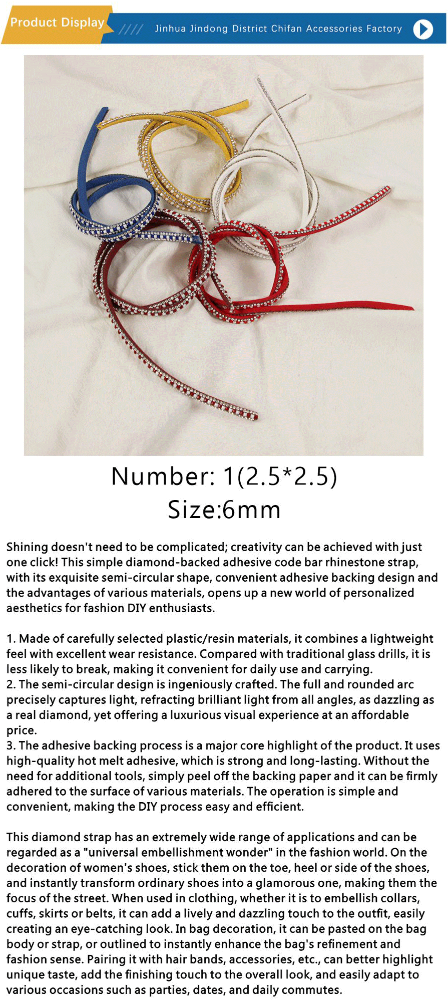 Jewelry accessories-xiangqing1-CF019