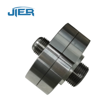 Stainless steel connector fittings for melt blown spinneret