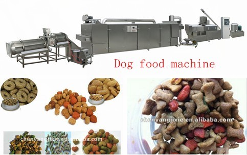 Automatic dog fish food making machine/production line