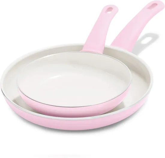 Factory Cheap Aluminum Ceramic Frying Pan