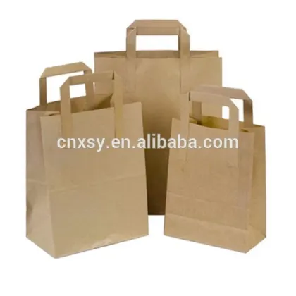 take away kraft paper bag