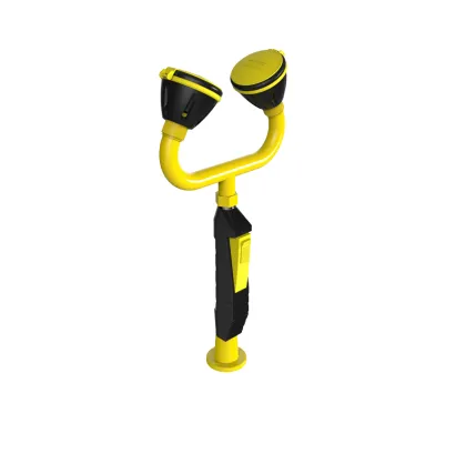 Emergency eye wash desktop yellow