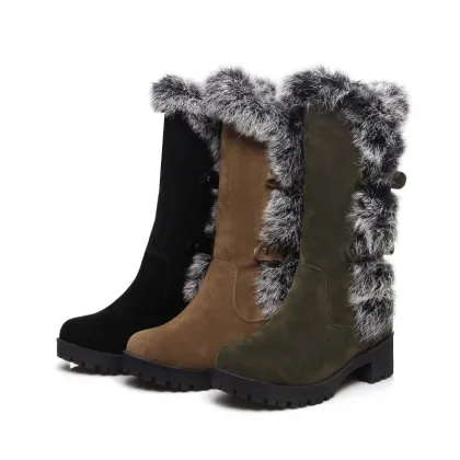 Warm Waterproof Women's Winter Snow Boots