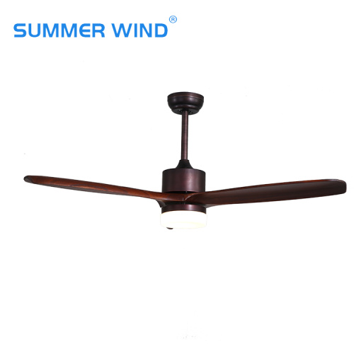 High quality castomized design ceiling fan with light