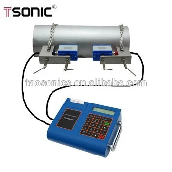 Dalian factory price portable type ultrasonic clamp on water flow meters
