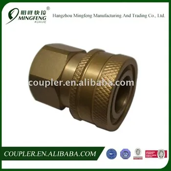 High Pressure Washer Hydraulic Brass quick coupler 3/8"NPT Female Coupler