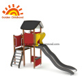 HPL Red Outdoor Playground Tower for Children