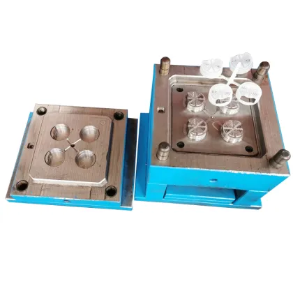 Durable Multi-Cavity Thermos Cup Lid Injection Mould for Insulated Cup Covers